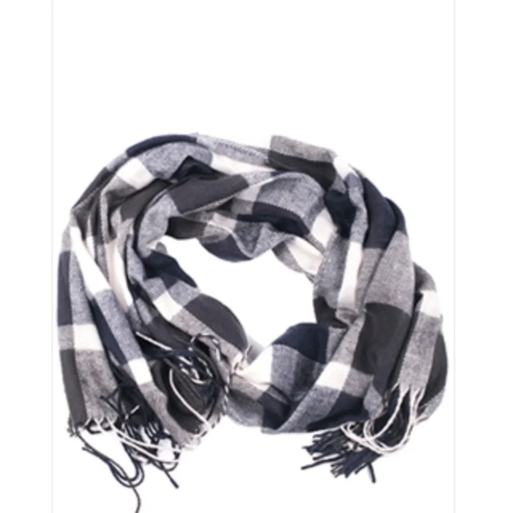 Plush Ultra Soft Plaid Scarf